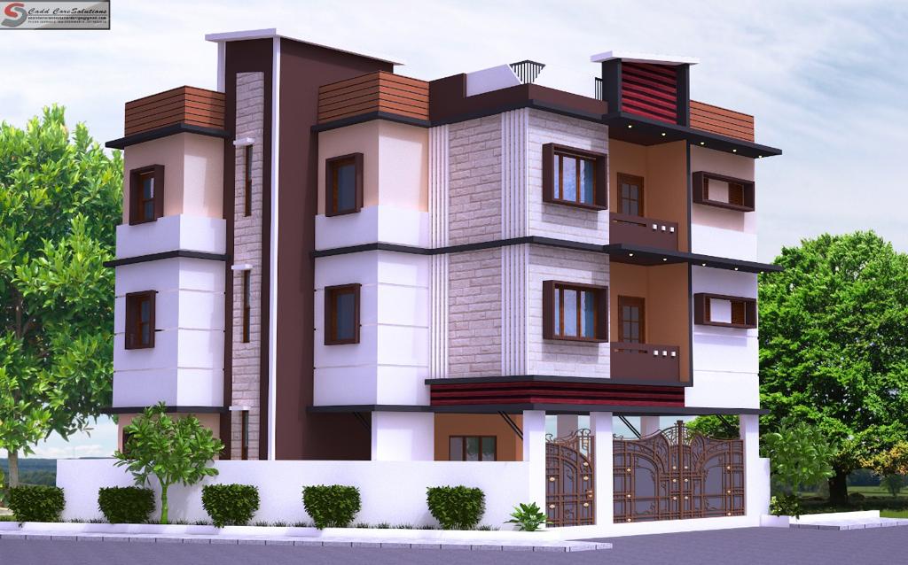 Yaseen Builders - Palani Nagar Elevation